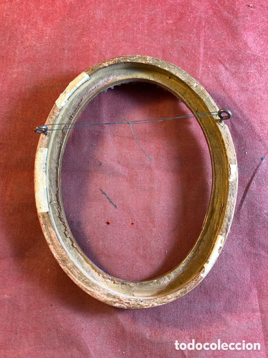 Antig&uuml;edades: Peque&ntilde;o marco de madera - Foto 2