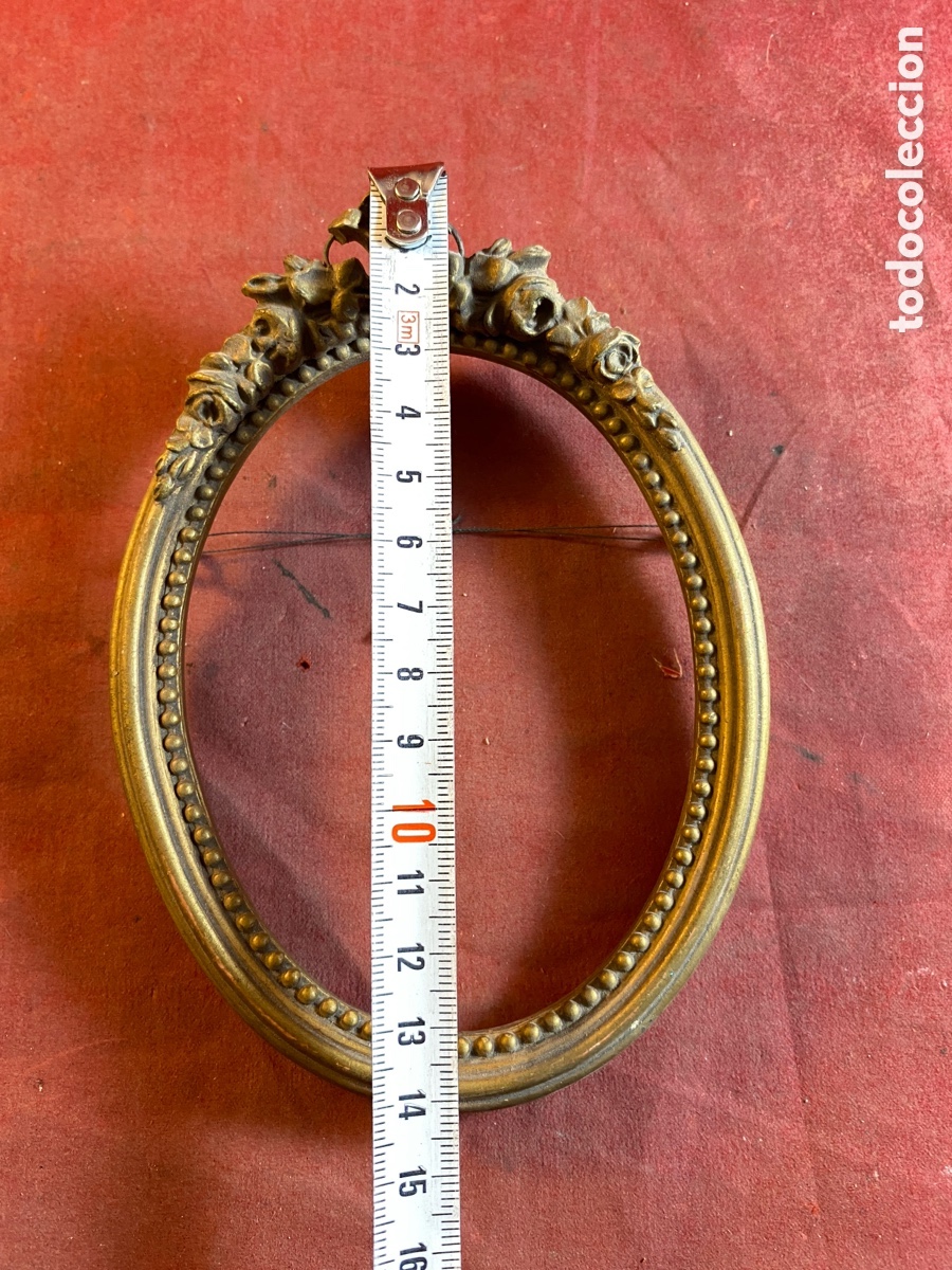 Antig&uuml;edades: Peque&ntilde;o marco de madera - Foto 4