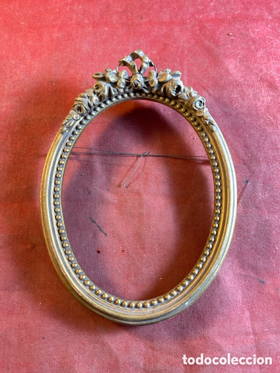 Antig&uuml;edades: Peque&ntilde;o marco de madera - Foto 1