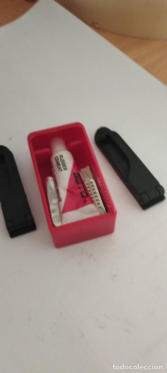 Antig&uuml;edades: Caja de parches completa y con desmontables - Foto 2
