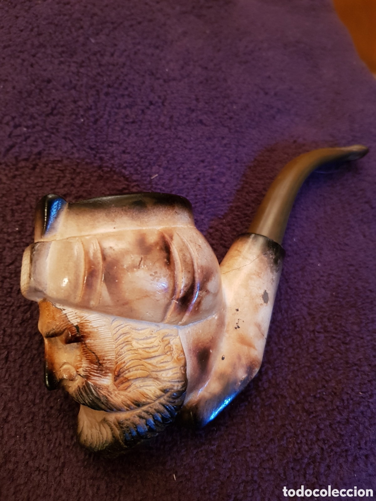 Antiques: ANTIGUA PIPA DE FUMAR DE ESPUMA DE MAR