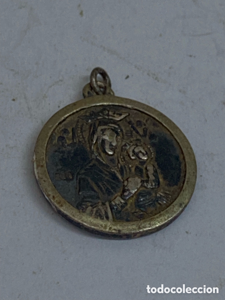 Antig&uuml;edades: Medalla de plata religioso/C261 - Foto 2