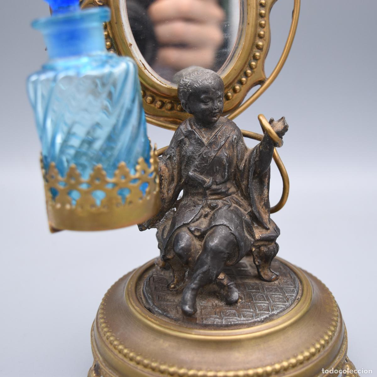 Antig&uuml;edades: Espejo de tocador perfumero - Foto 5