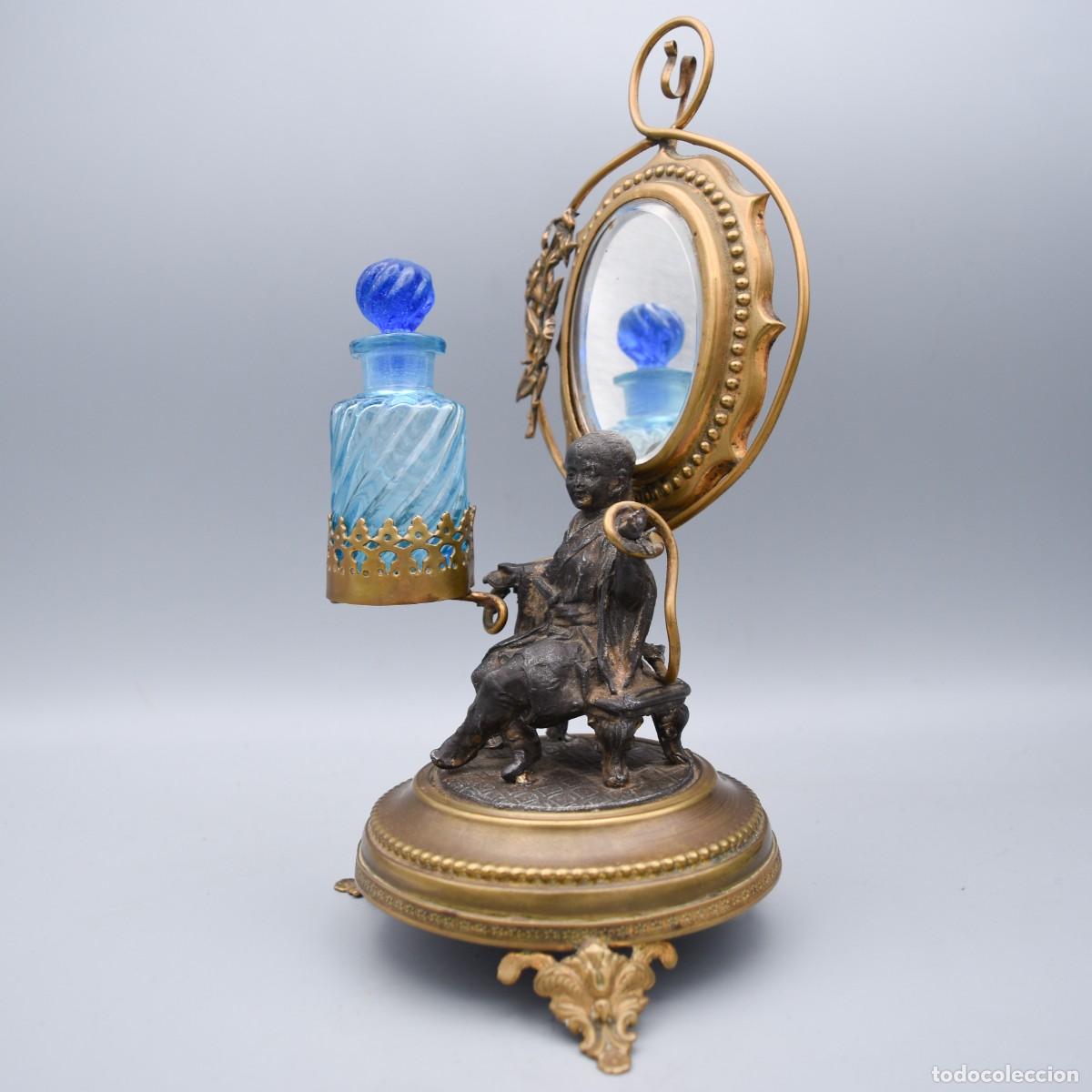 Antig&uuml;edades: Espejo de tocador perfumero - Foto 11
