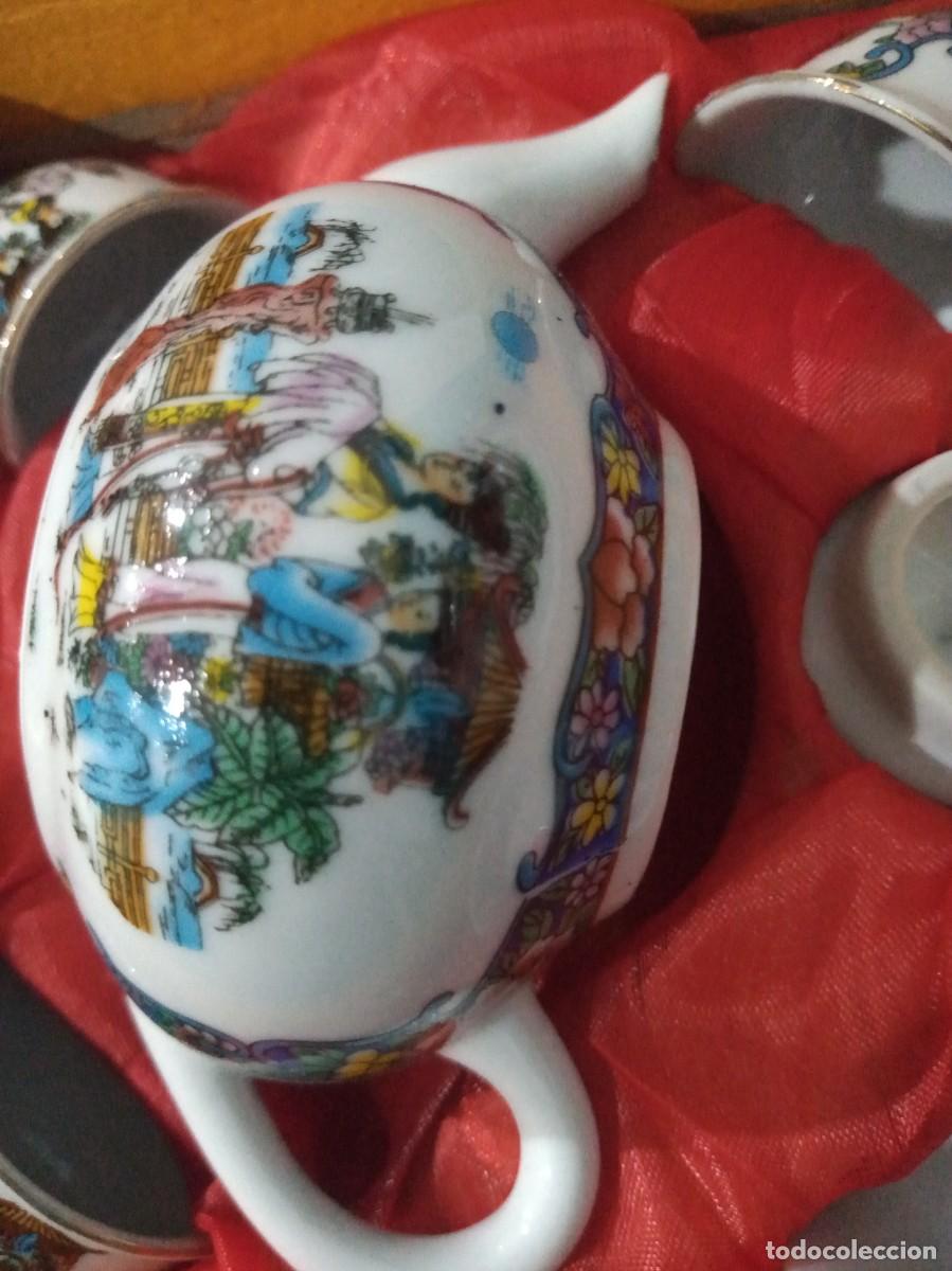 Antig&uuml;edades: SET DE TE PORCELANA CHINA - Foto 7
