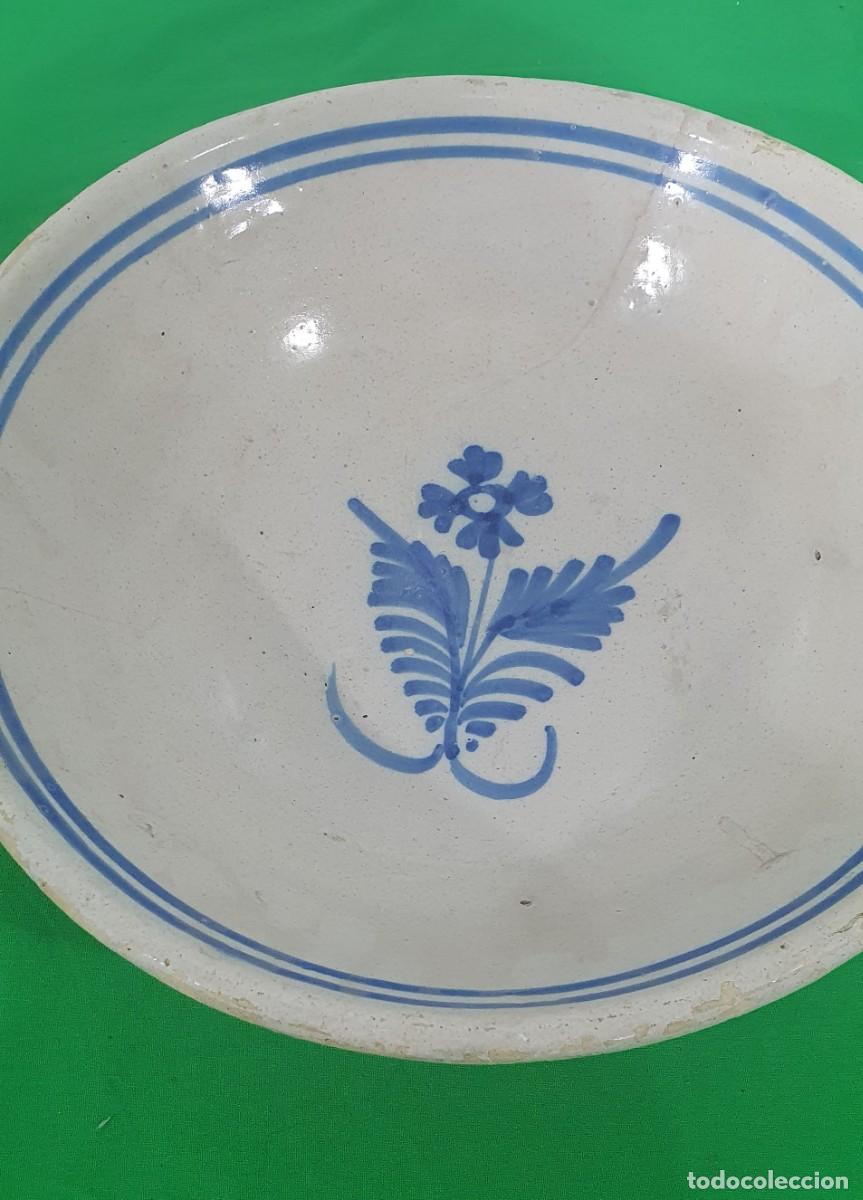 Antig&uuml;edades: Cuenco de cer&aacute;mica 32 cm - Foto 2