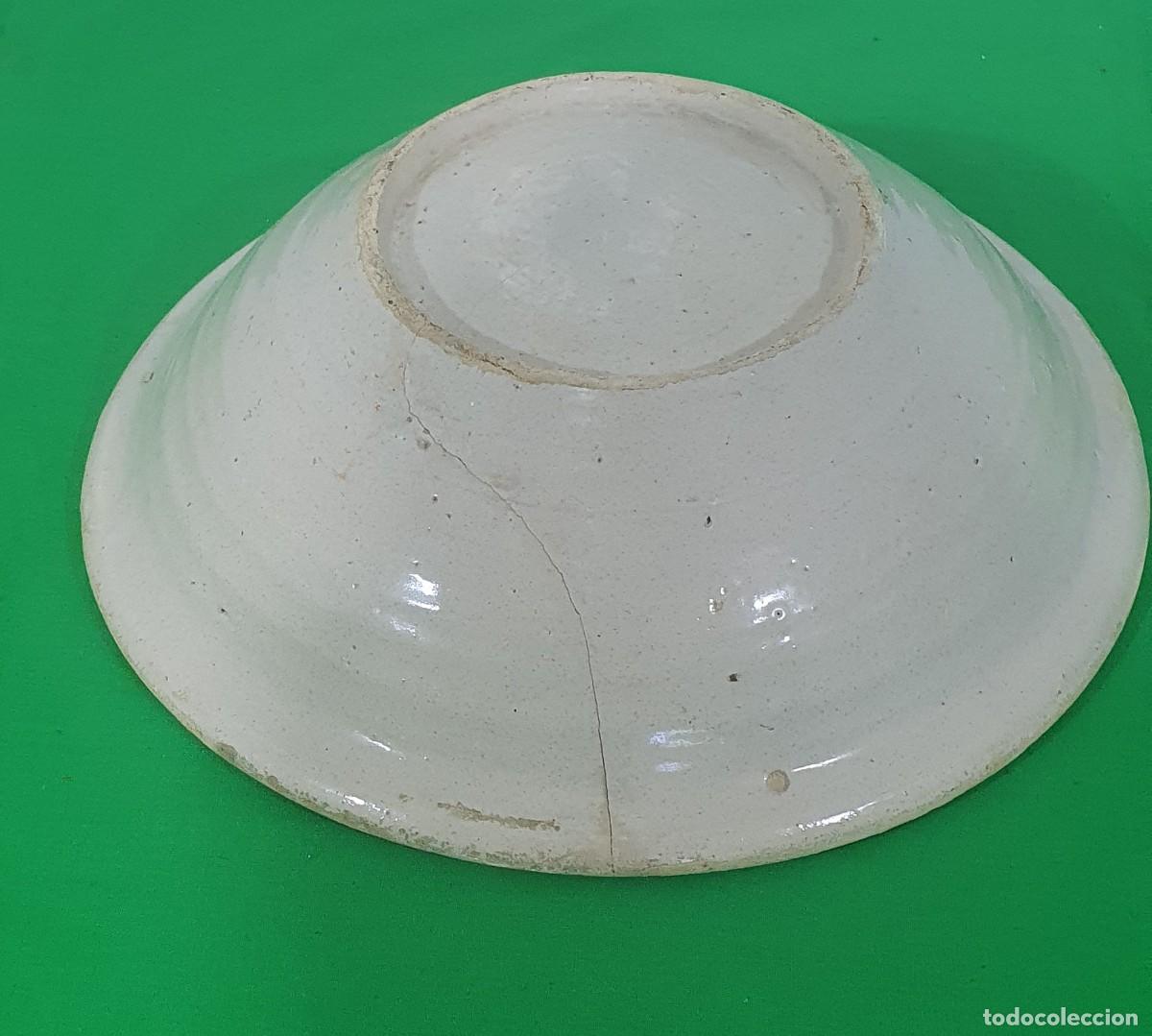 Antig&uuml;edades: Cuenco de cer&aacute;mica 32 cm - Foto 4