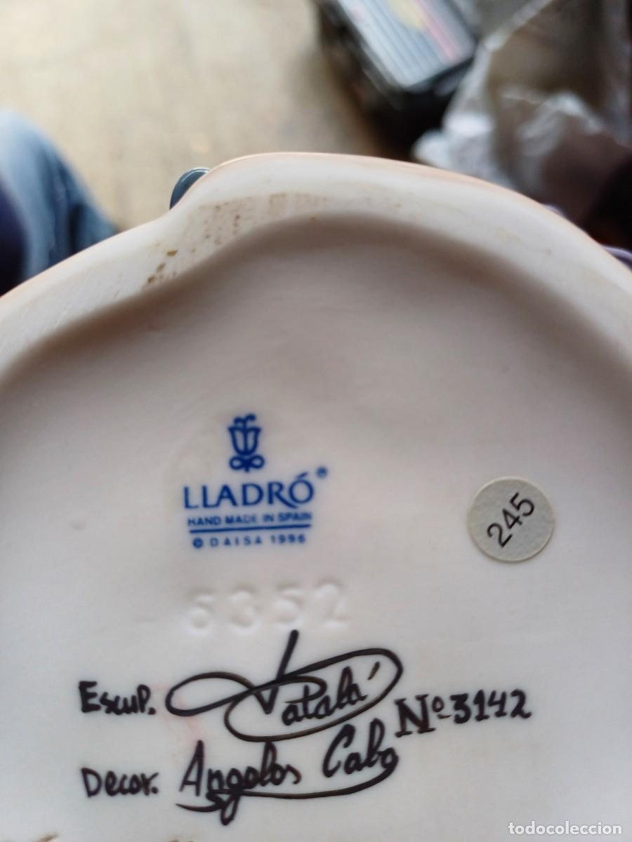 Antig&uuml;edades: LLADRO ANGEL DE LA GUARDA 56 cms - Foto 6