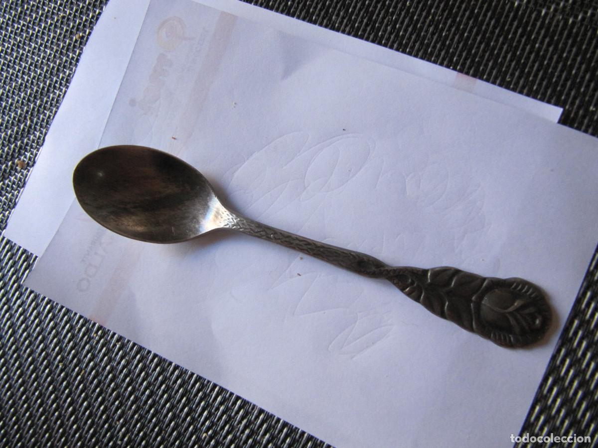 Antig&uuml;edades: CUCHARA DE POSTRE SIGLAS A.R.100 - Foto 1