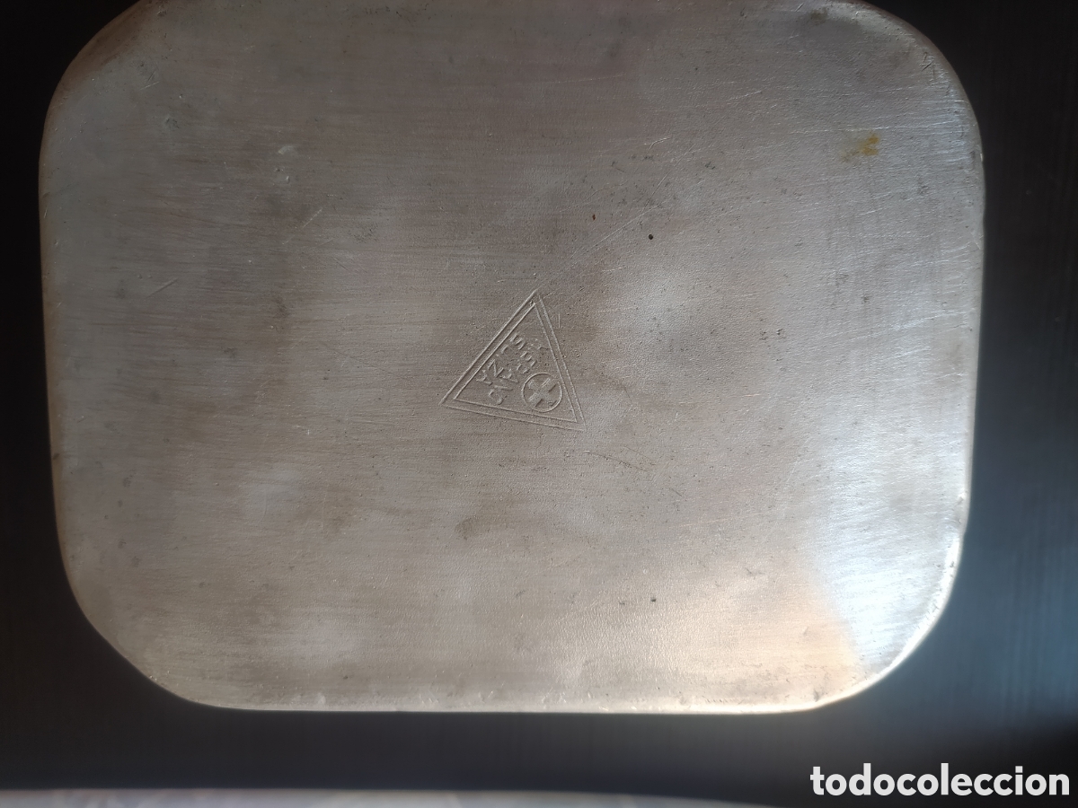 Antig&uuml;edades: Tartera de aluminio Hispano Suiza - Foto 3