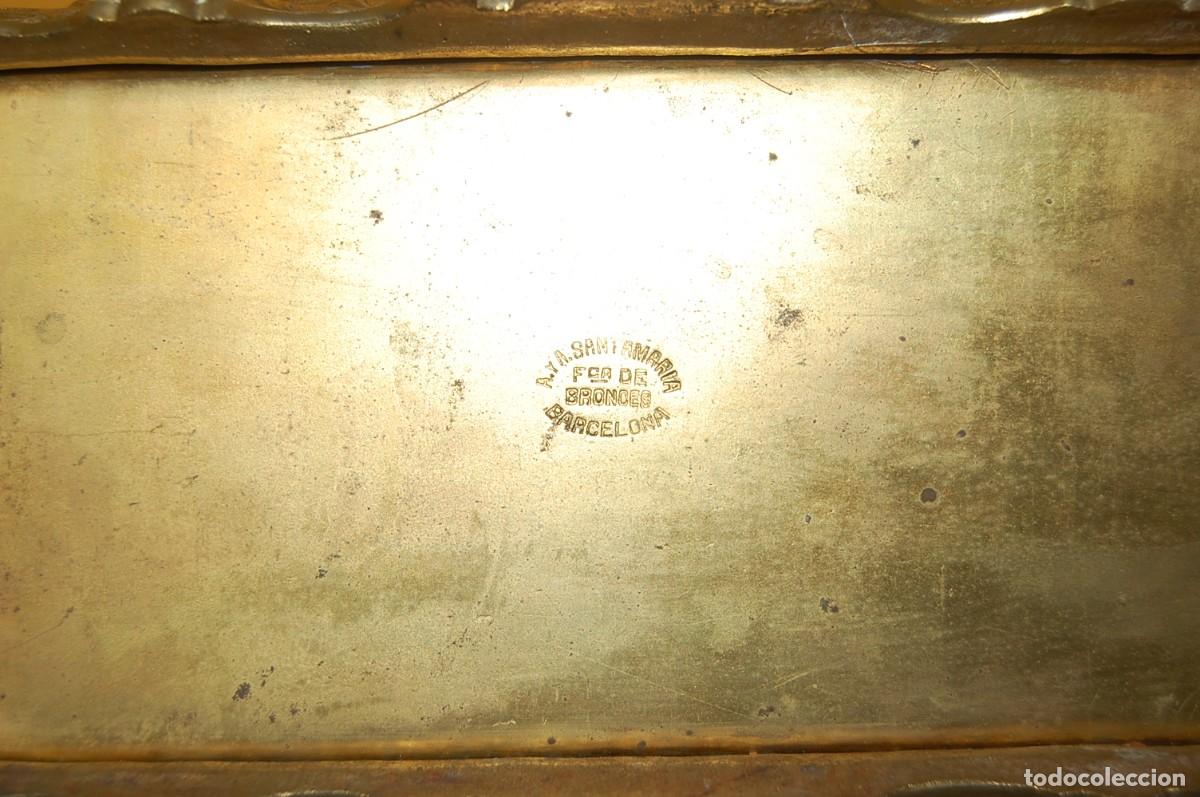 Antig&uuml;edades: CAJA DE BRONCE CLASICA - Foto 6