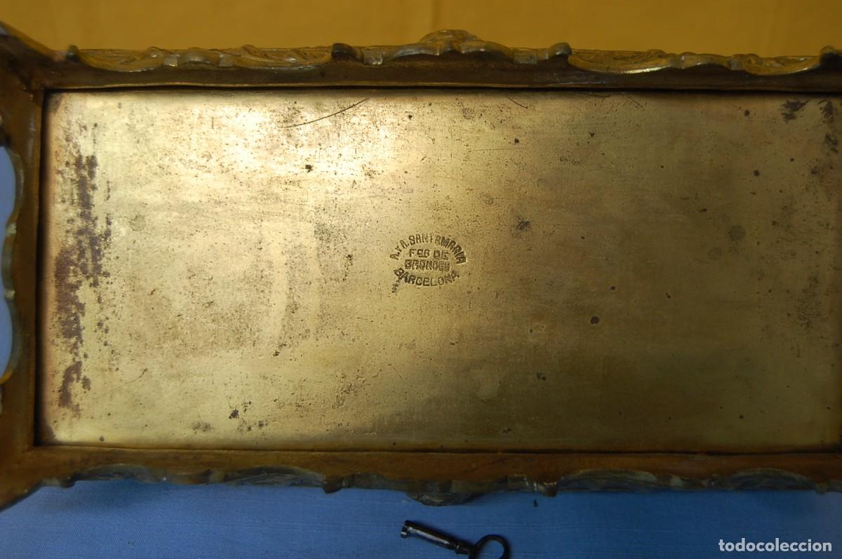 Antig&uuml;edades: CAJA DE BRONCE CLASICA - Foto 7