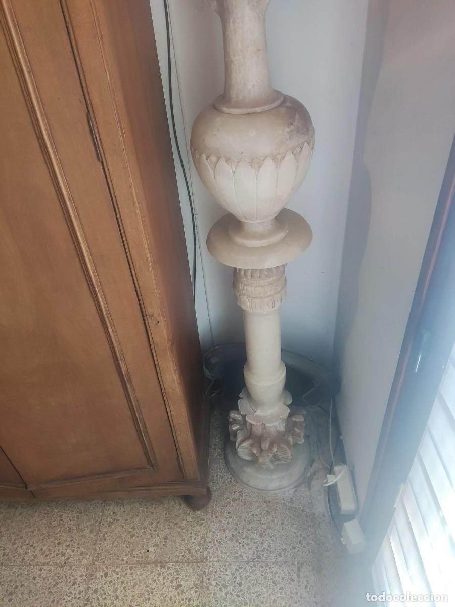 Antig&uuml;edades: Columna alabastro varias piezas - Foto 2