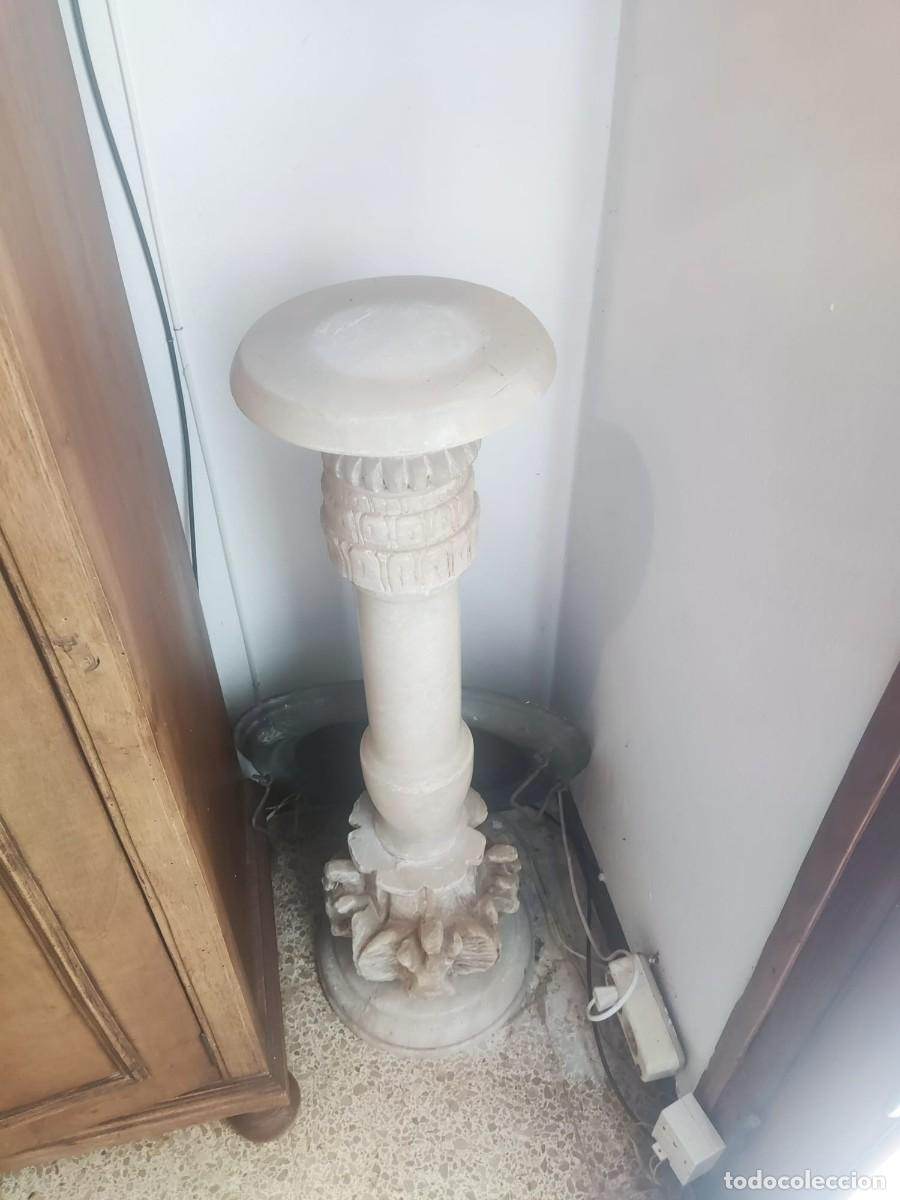 Antig&uuml;edades: Columna alabastro varias piezas - Foto 10