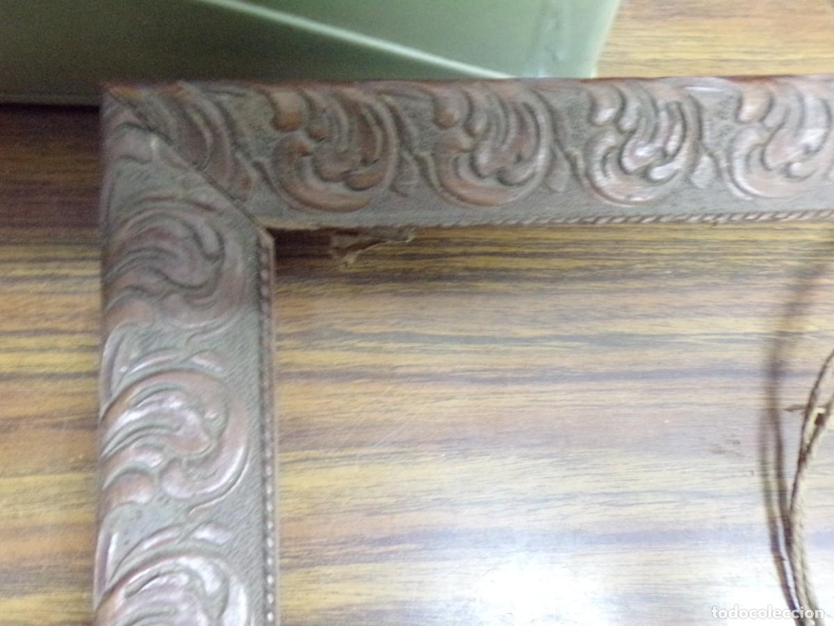 Antig&uuml;edades: ESTAMOS LIQUIDANDO. antiguo marco de madera tallada - Foto 2