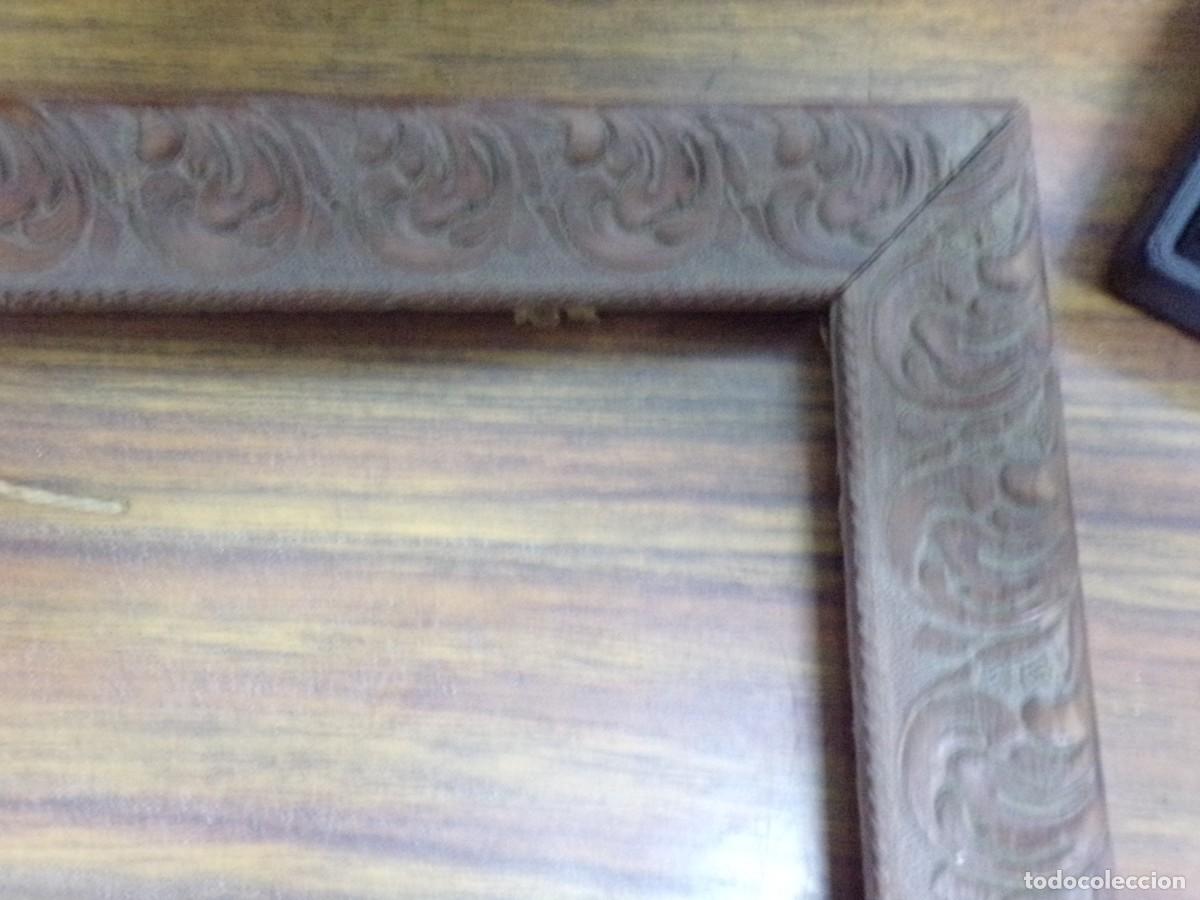 Antig&uuml;edades: ESTAMOS LIQUIDANDO. antiguo marco de madera tallada - Foto 3