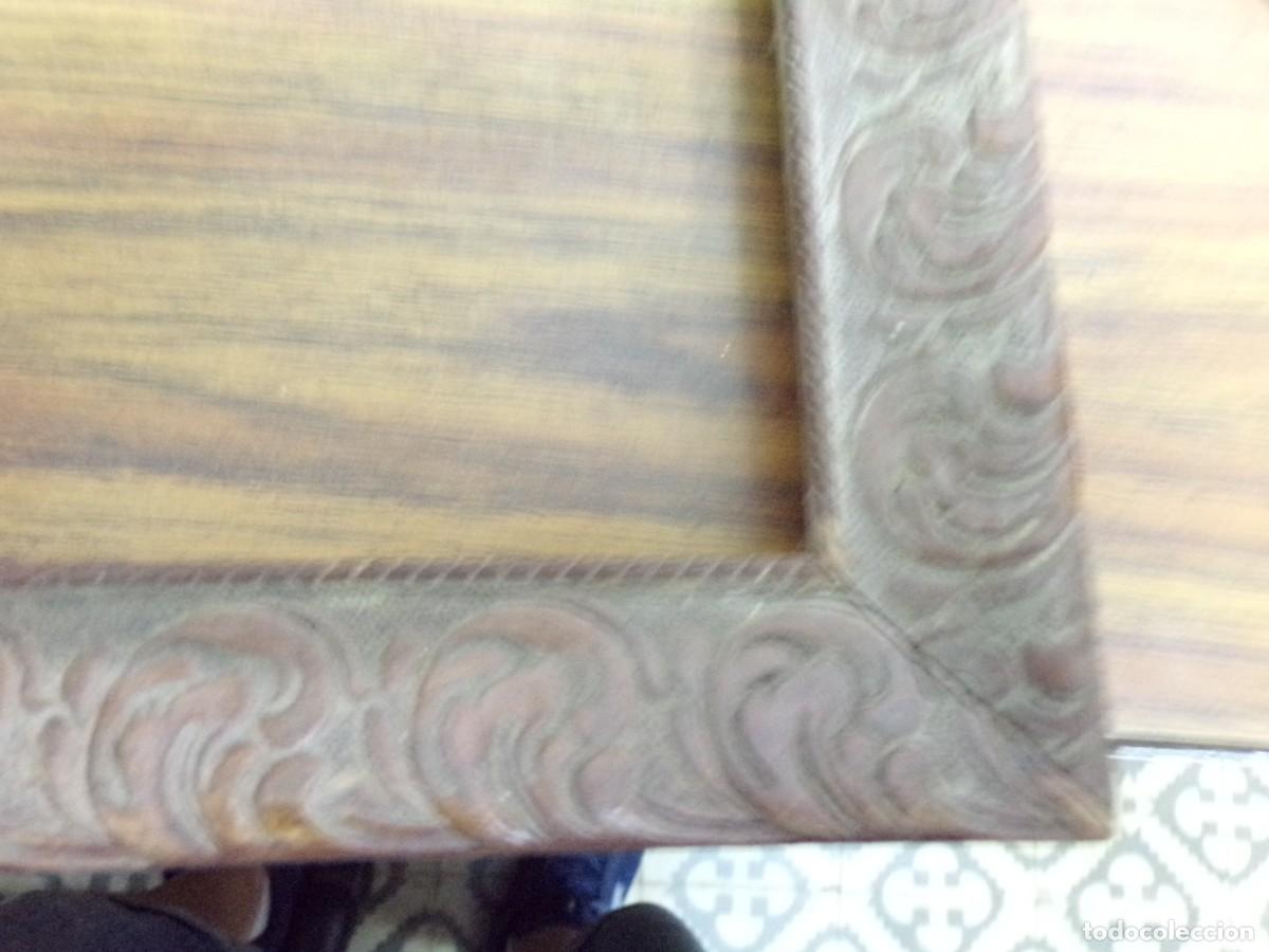 Antig&uuml;edades: ESTAMOS LIQUIDANDO. antiguo marco de madera tallada - Foto 4