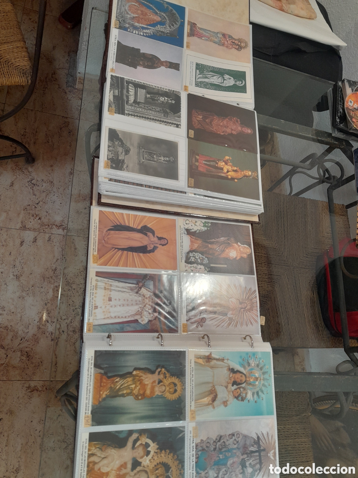 Antig&uuml;edades: 512 estampas de v&iacute;rgenes - Foto 1