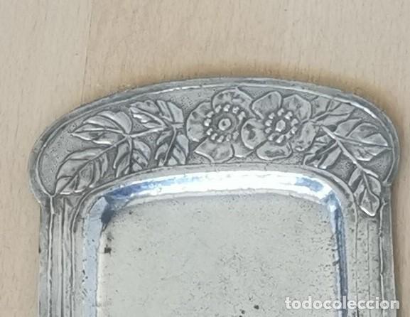 Antig&uuml;edades: BANDEJA PLATEADA ANTIGUA - Foto 2