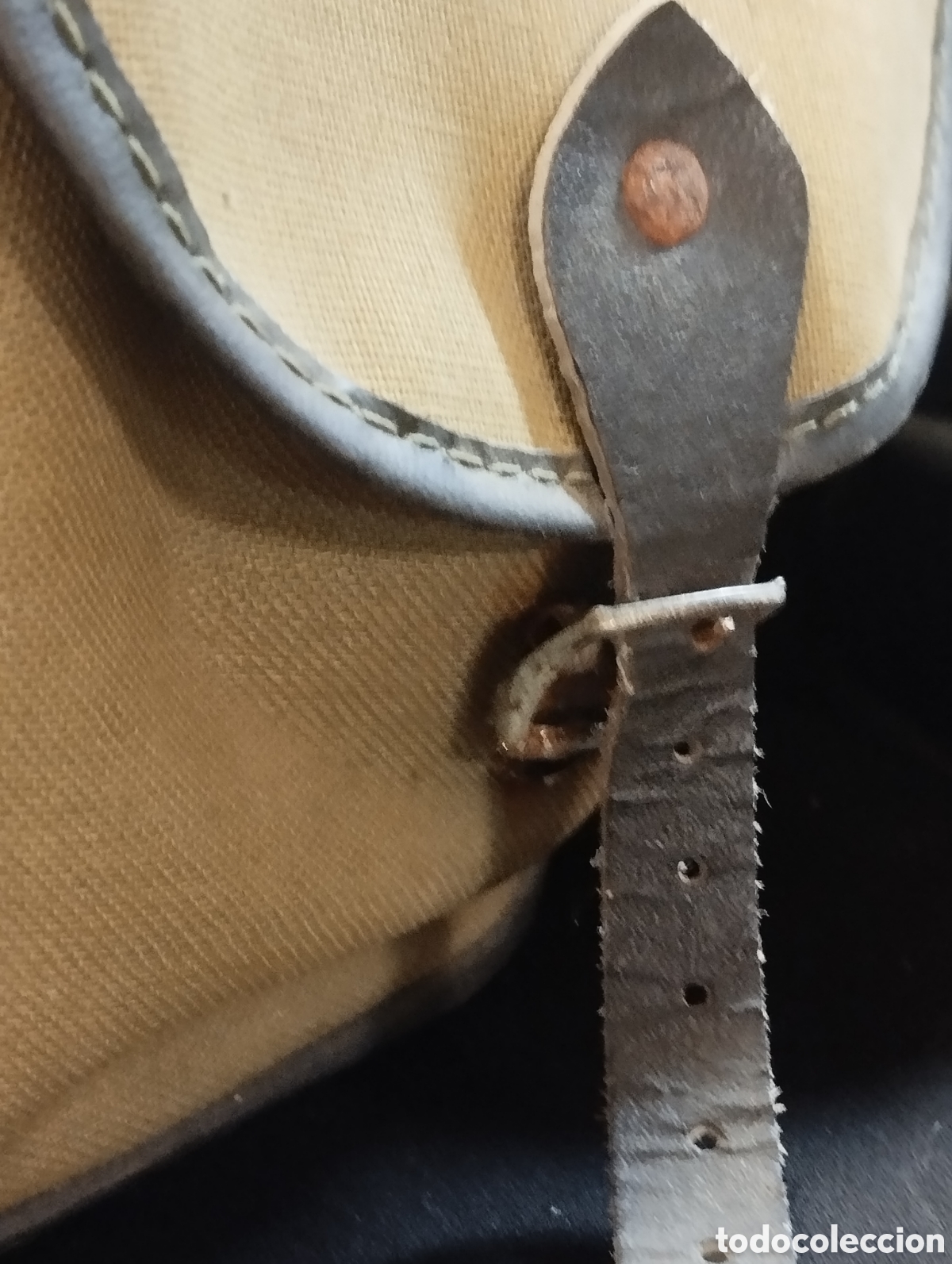 Antig&uuml;edades: Antigua cesta de pesca de mimbre - Foto 9