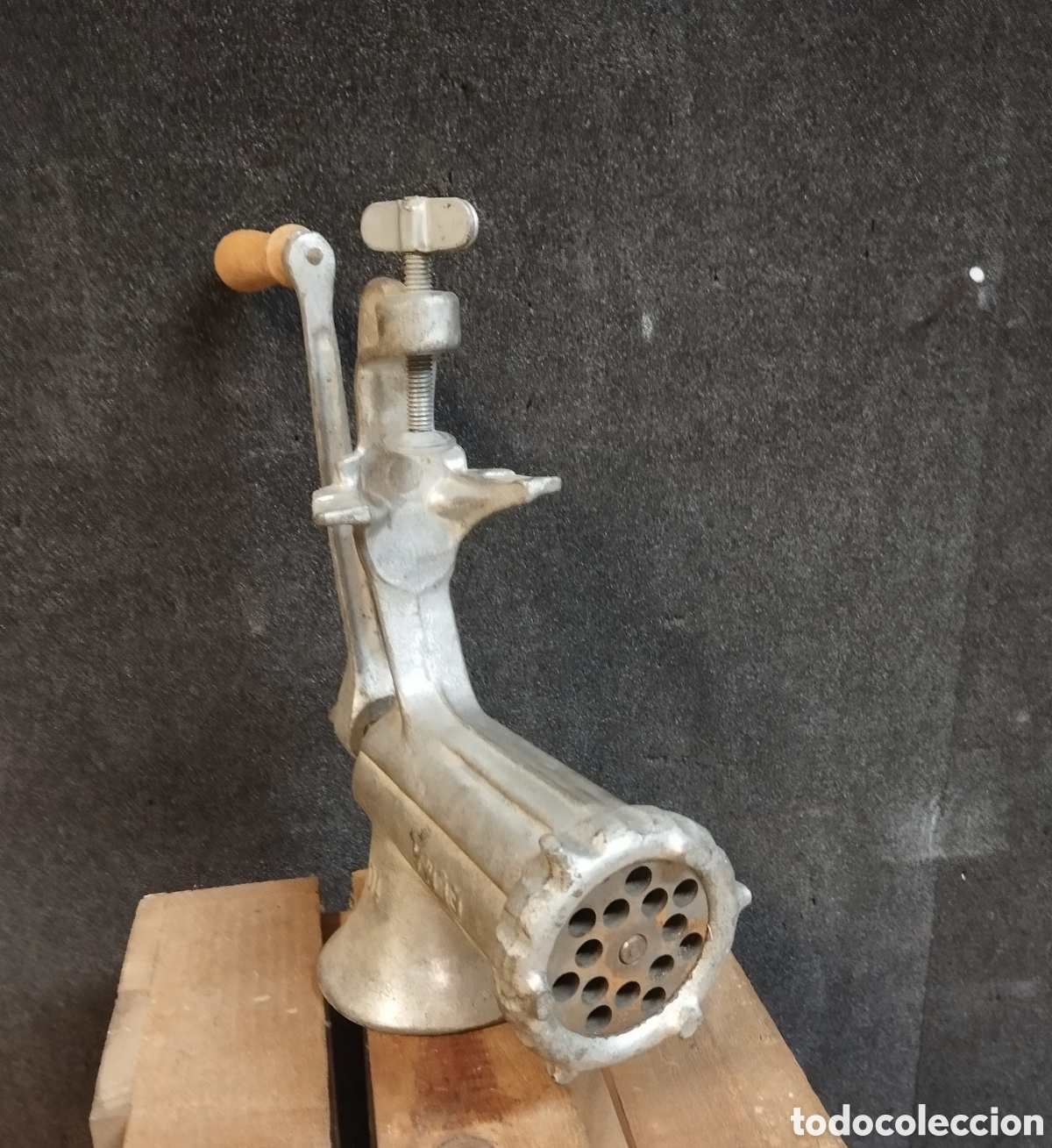 Antig&uuml;edades: Maquina de picar carne - Foto 7