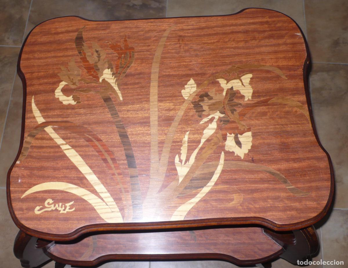 Antig&uuml;edades: MESA MODERNISTA MARQUETERIA - Foto 6