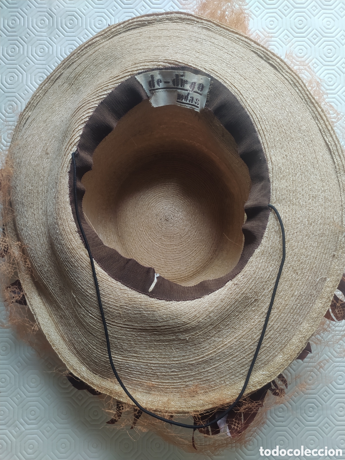 Antig&uuml;edades: Sombrero de paja de Diego modas - Foto 5