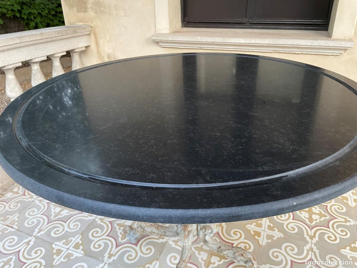 Antig&uuml;edades: MESA DE JARDIN FRANCESA DE FUNDICION SXIX - Foto 4