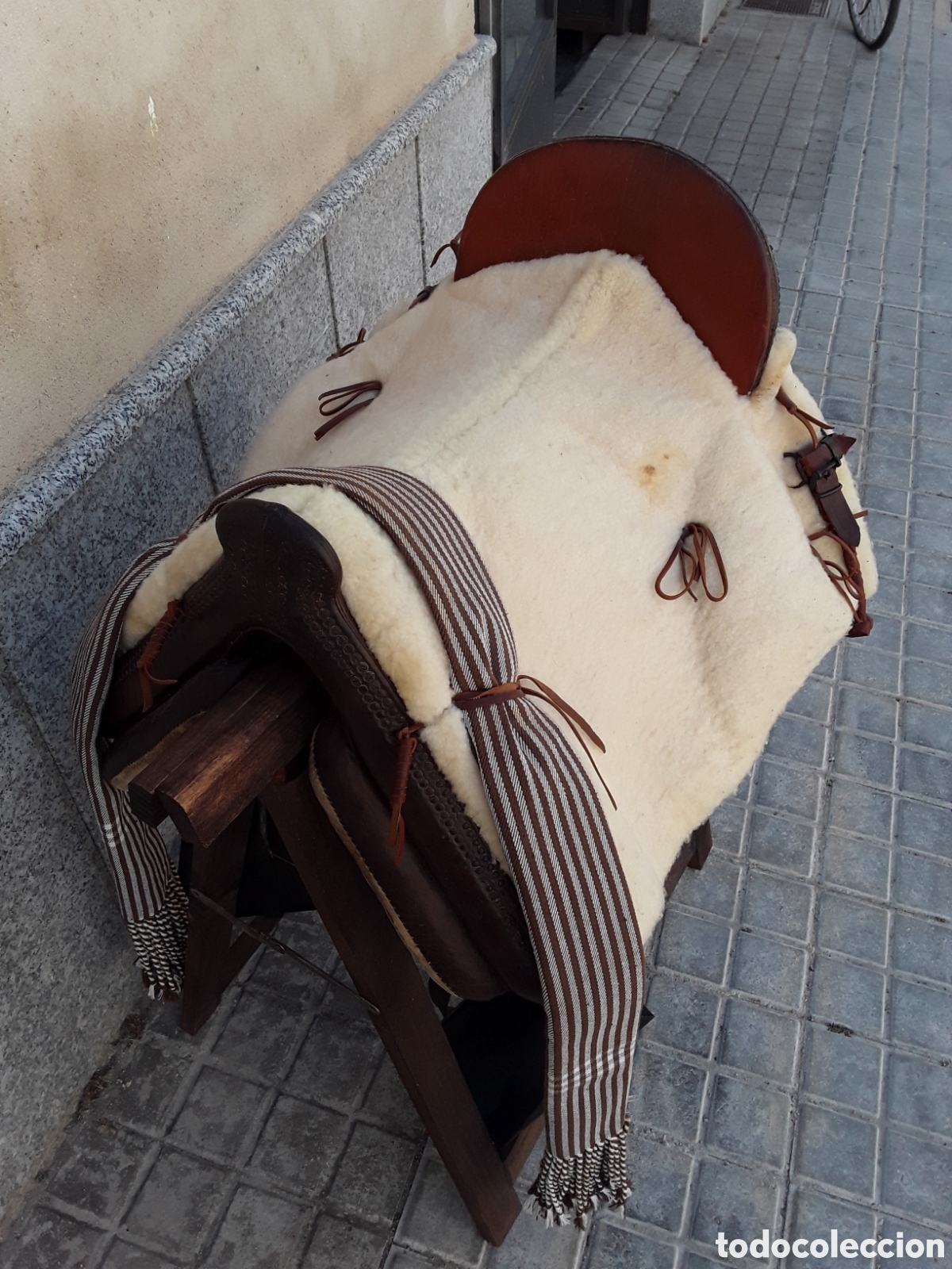 Antig&uuml;edades: Silla de montar, montura - Foto 2