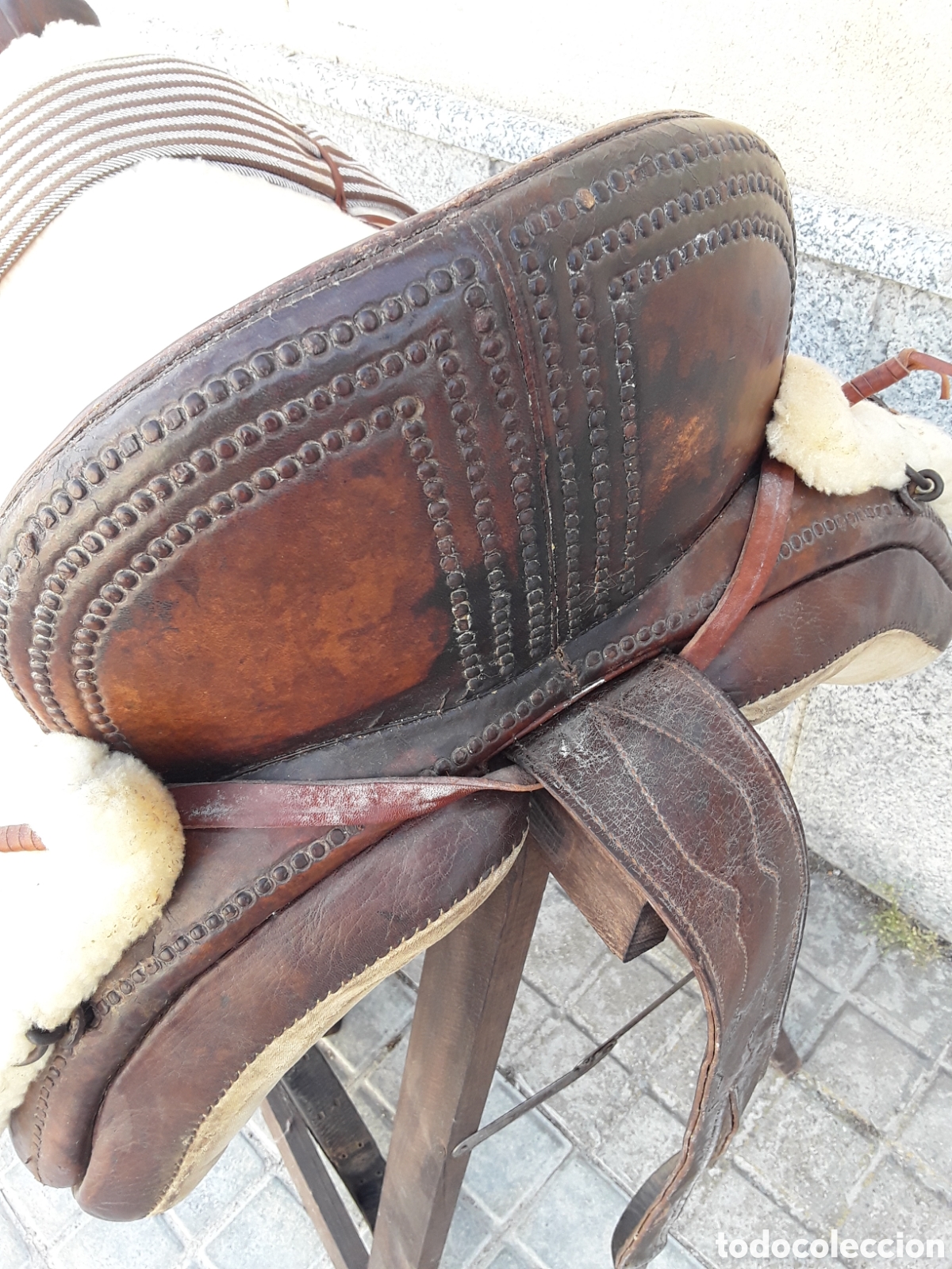 Antig&uuml;edades: Silla de montar, montura - Foto 3