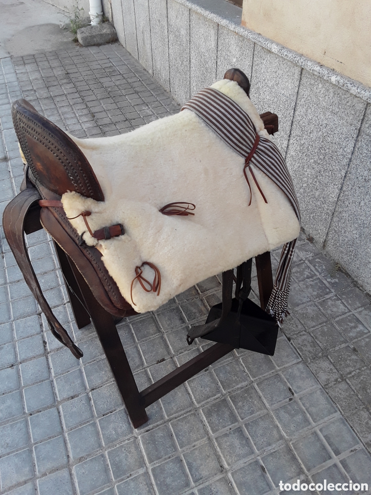 Antig&uuml;edades: Silla de montar, montura - Foto 4