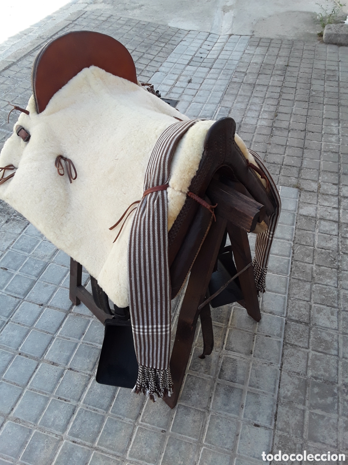 Antig&uuml;edades: Silla de montar, montura - Foto 5