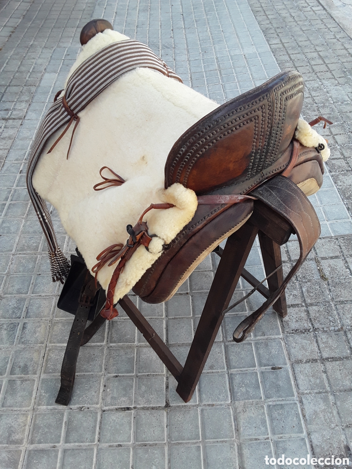 Antig&uuml;edades: Silla de montar, montura - Foto 12