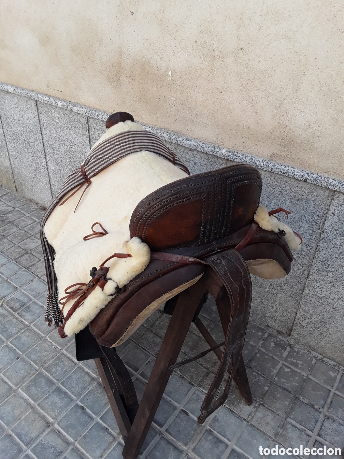 Antig&uuml;edades: Silla de montar, montura - Foto 1