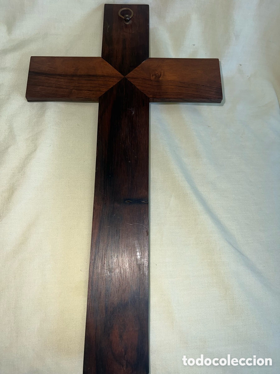 Antig&uuml;edades: Crucifijo con Cristo - Foto 2