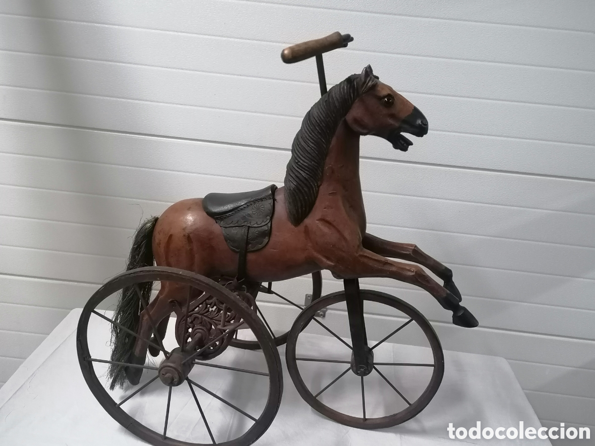 Antig&uuml;edades: Caballito triciclo antiguo - Foto 2