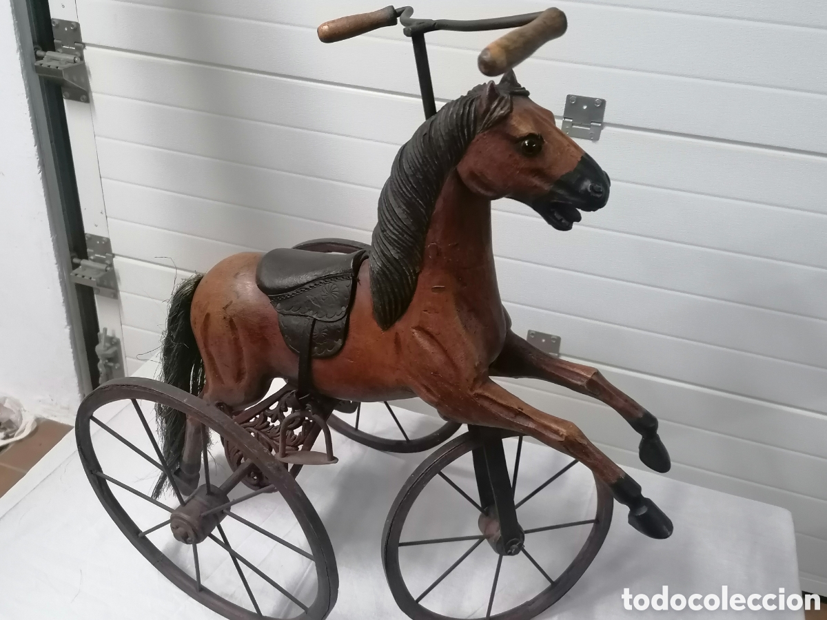 Antig&uuml;edades: Caballito triciclo antiguo - Foto 4