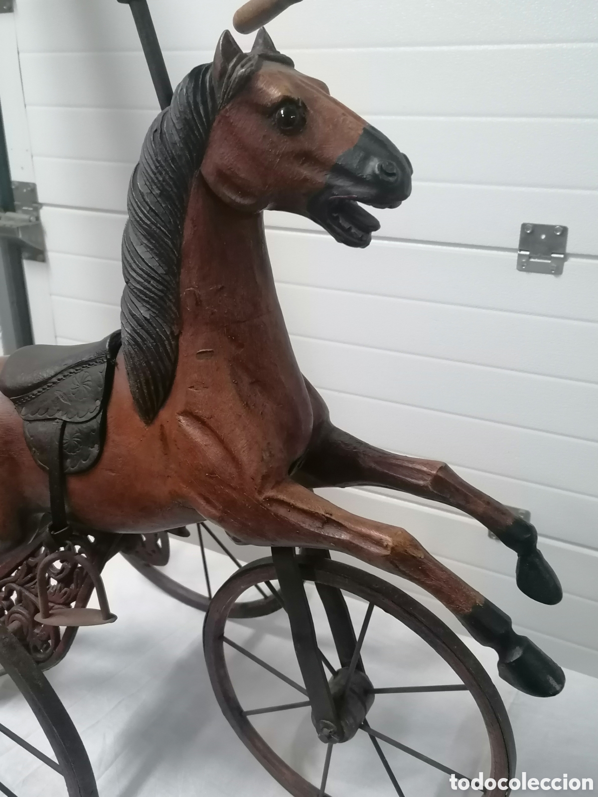 Antig&uuml;edades: Caballito triciclo antiguo - Foto 5