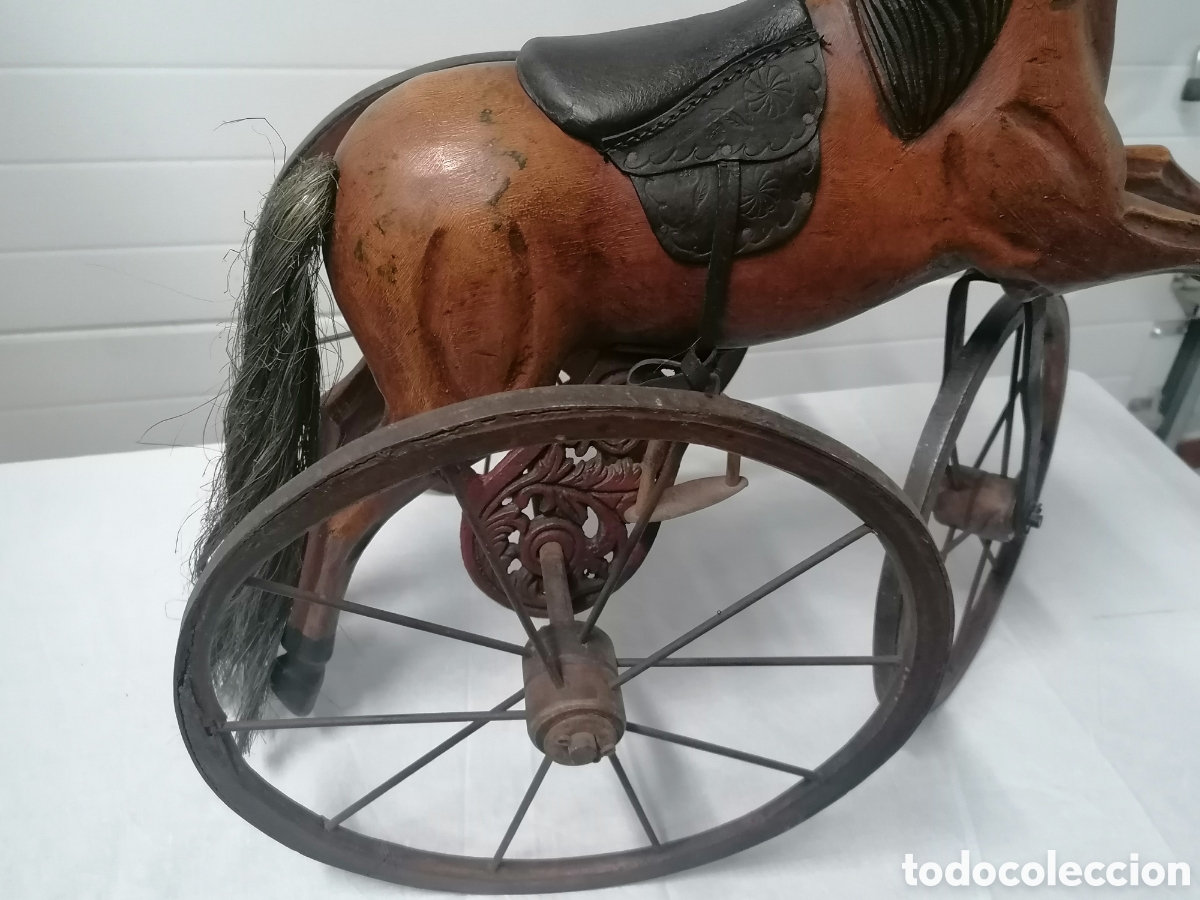 Antig&uuml;edades: Caballito triciclo antiguo - Foto 7