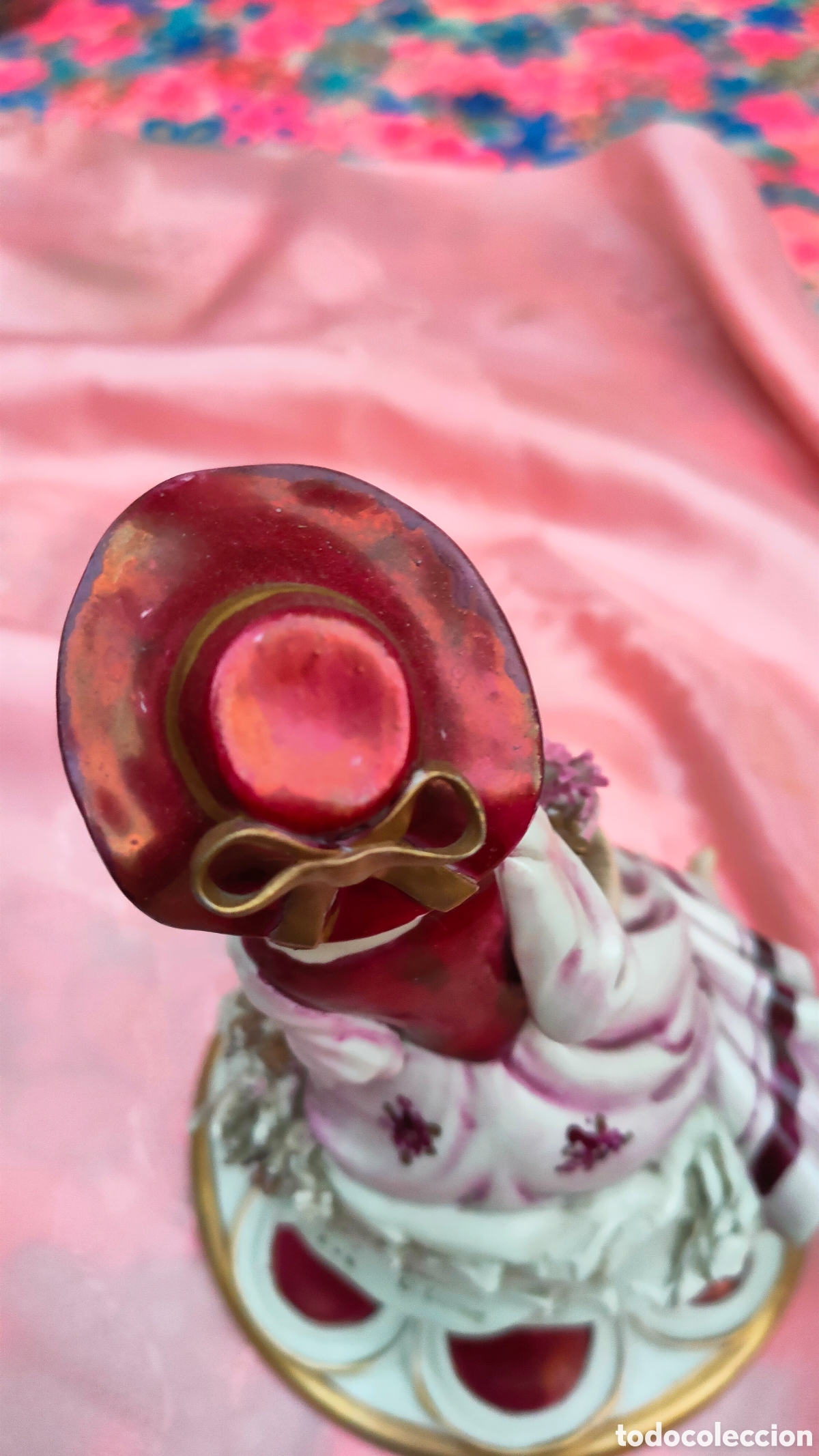 Antig&uuml;edades: PRECIOSA FIGURA CAPODIMONTE - Foto 11