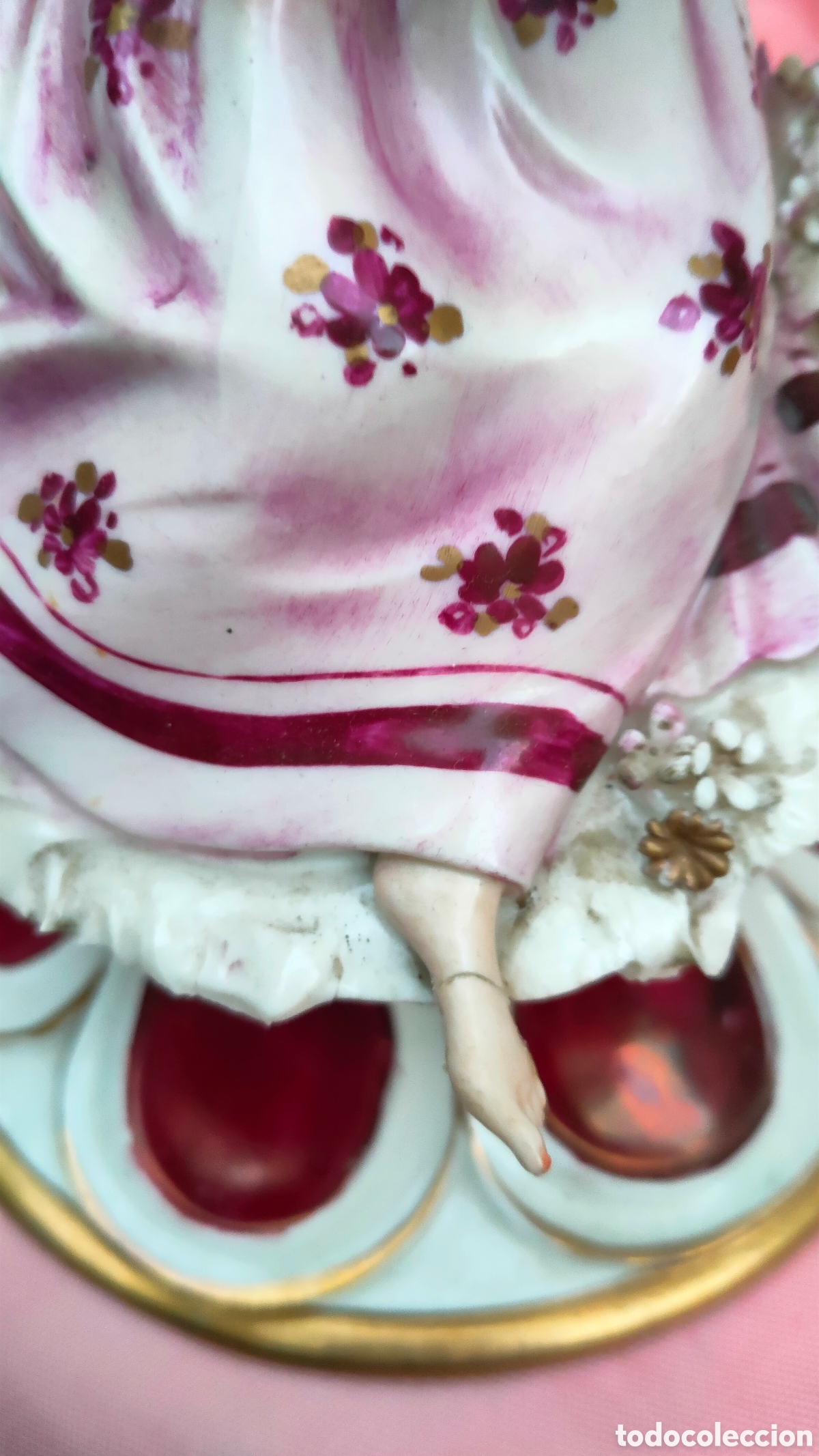 Antig&uuml;edades: PRECIOSA FIGURA CAPODIMONTE - Foto 19