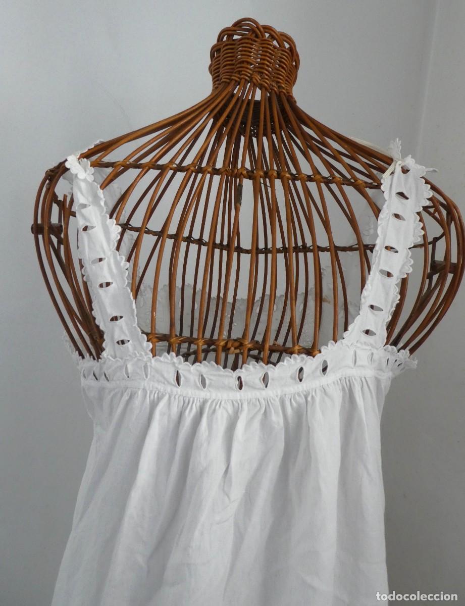 Antig&uuml;edades: ANTIGUO CAMIS&Oacute;N DE LINO S.XIX - Foto 6