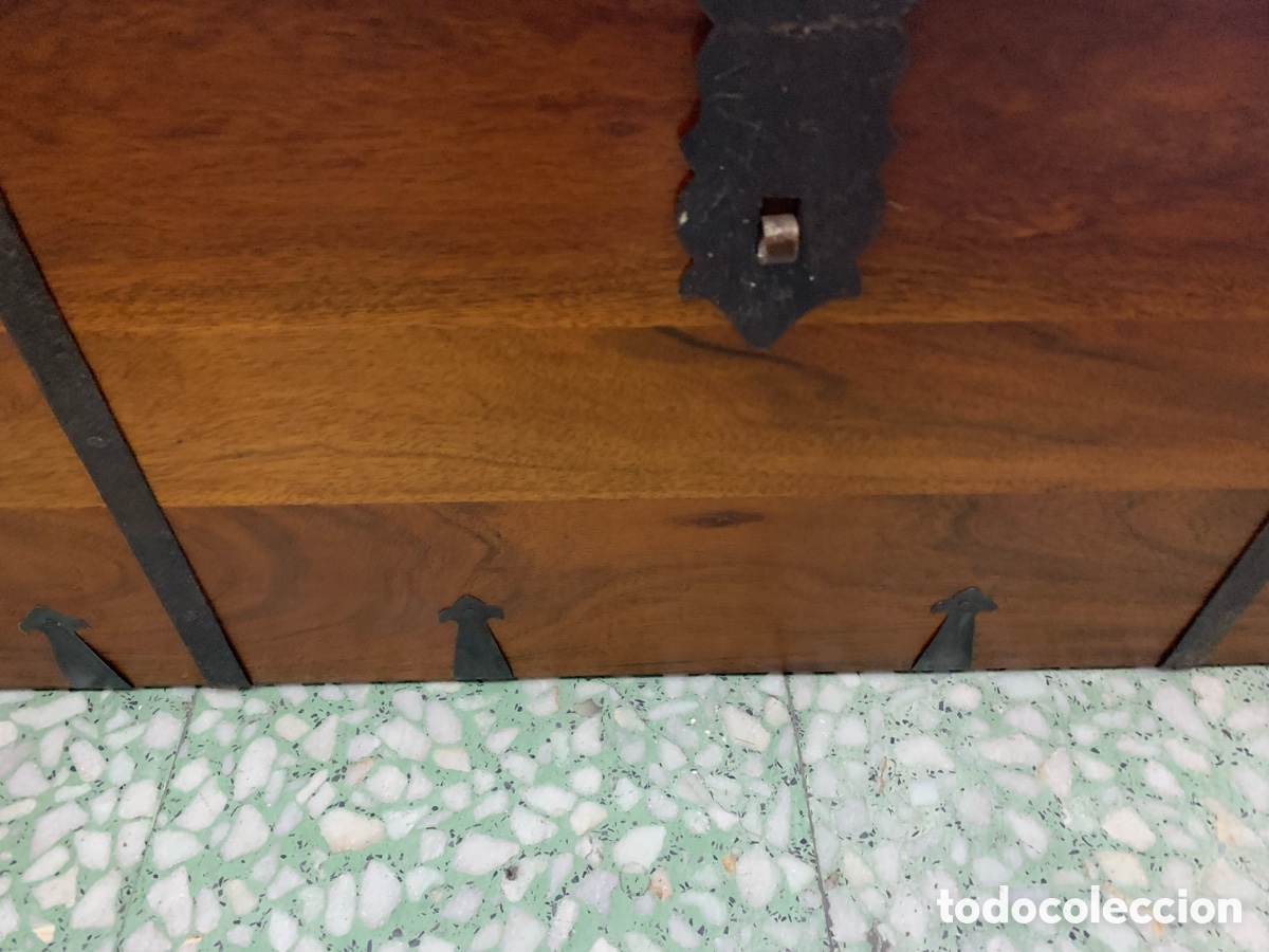 Antig&uuml;edades: 02_ Antiguo ba&uacute;l de madera - Foto 10