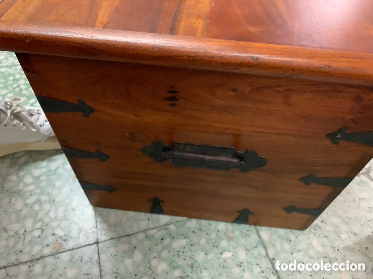 Antig&uuml;edades: 02_ Antiguo ba&uacute;l de madera - Foto 13
