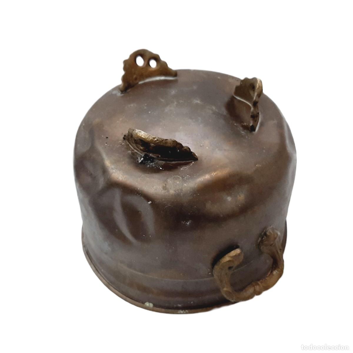 Antig&uuml;edades: Olla o caldero de bronce antiguo(1.5) - Foto 7