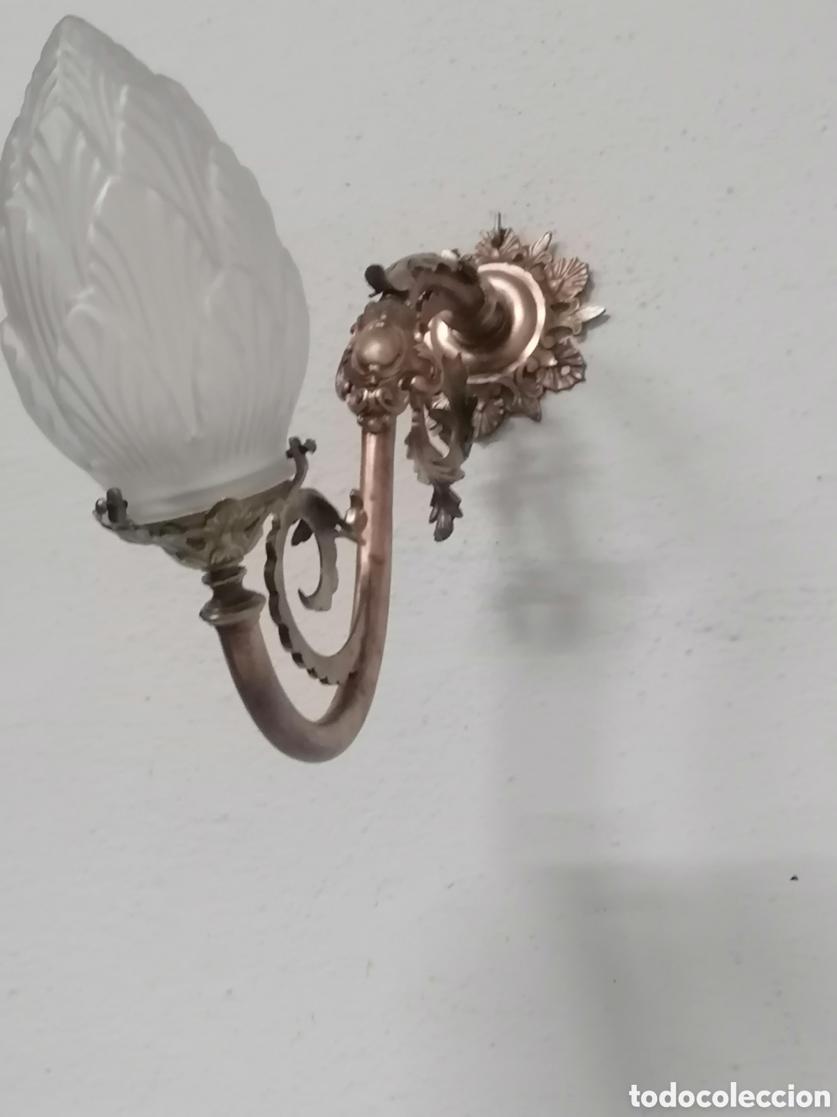 Antig&uuml;edades: Aplique de pared antiguo - Foto 3