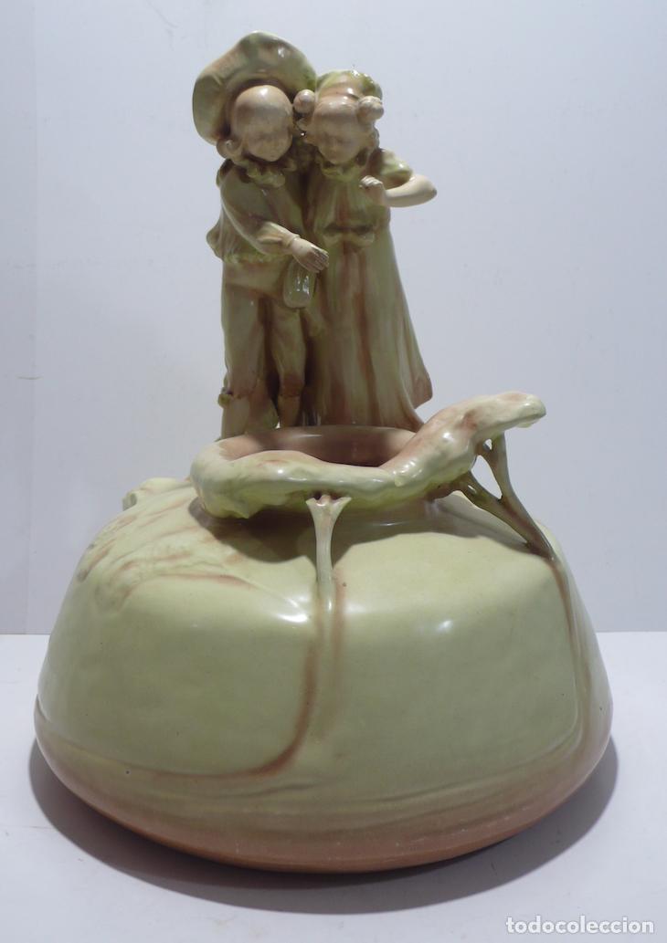Oggetti Antichi: CERAMICA CON PAREJA DE NI&Ntilde;OS