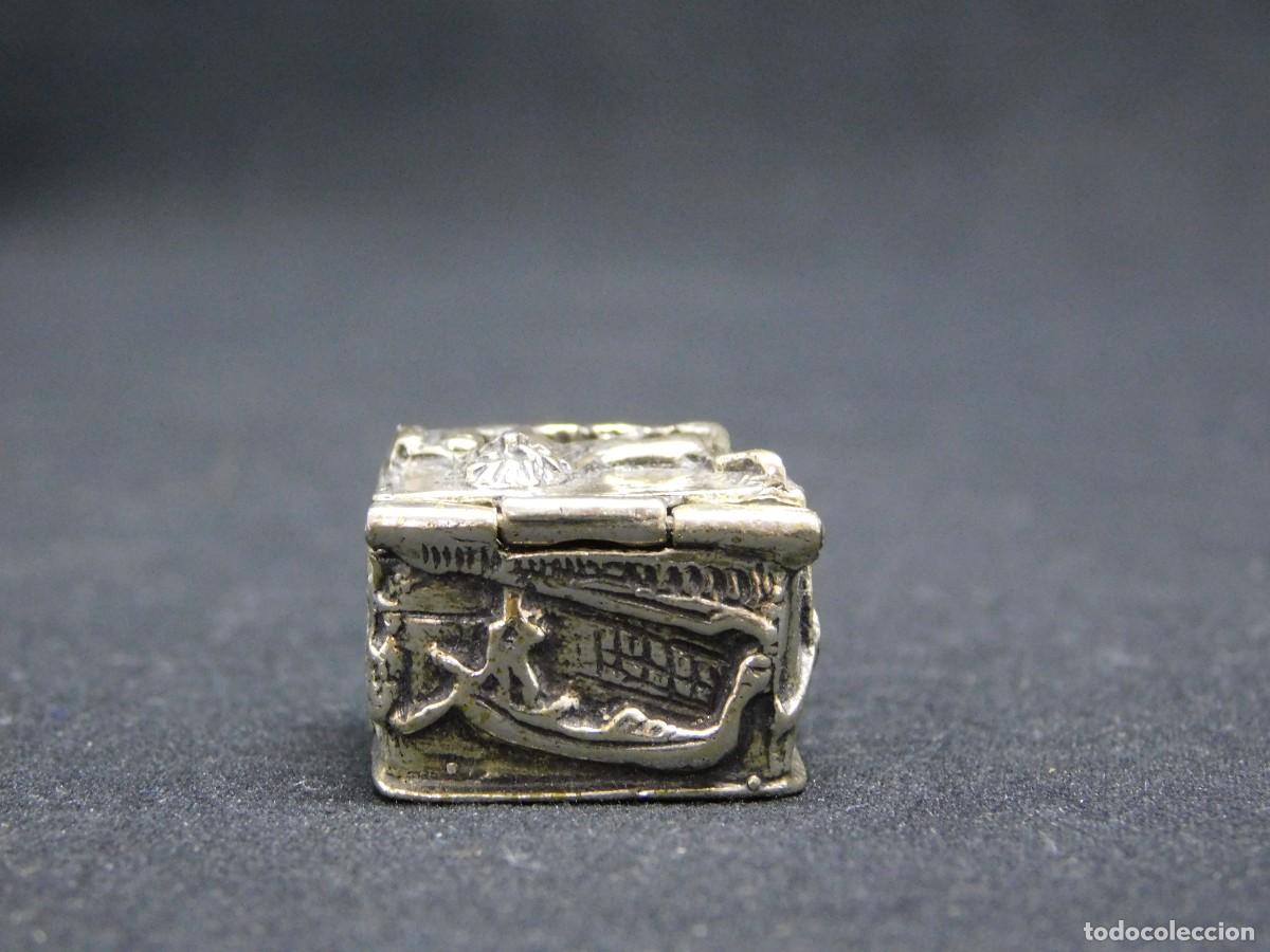 Antig&uuml;edades: PEQUE&Ntilde;A CAJA DE PLATA - Foto 6