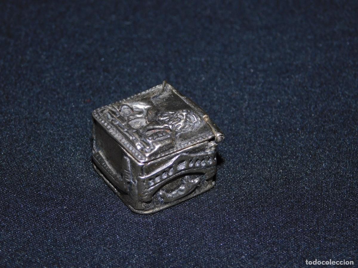 Antig&uuml;edades: PEQUE&Ntilde;A CAJA DE PLATA - Foto 9