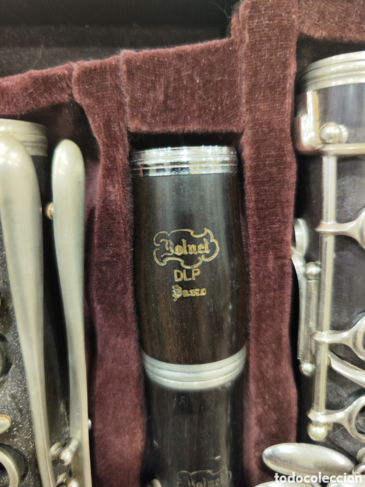 Antig&uuml;edades: Estuche con 2 clarinetes. M&Iacute;RALO. - Foto 5